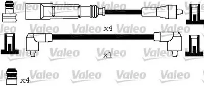 Комплект проводов зажигания VALEO купить