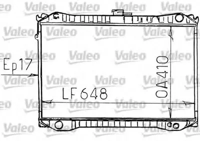 Радиатор, охлаждение двигателя VALEO купить