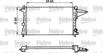 Радиатор, охлаждение двигателя VALEO купить