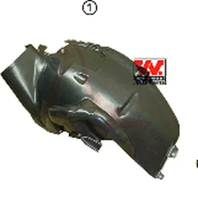 Обшивка, колесная ниша VAN WEZEL купить