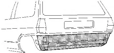 Задняя стенка VAN WEZEL купить