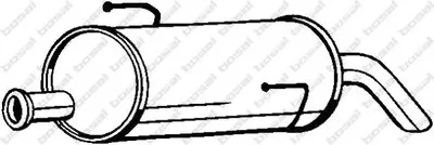 Глушитель выхлопных газов конечный BOSAL купить