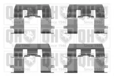 Комплектующие, колодки дискового тормоза QUINTON HAZELL купить