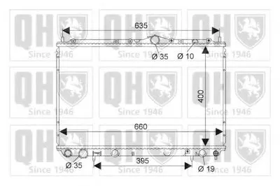 Радиатор, охлаждение двигателя QUINTON HAZELL купить