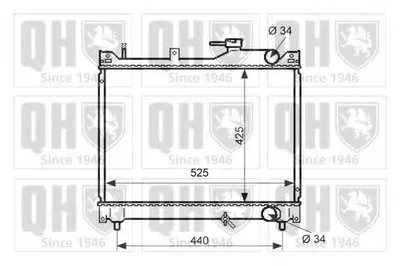 Радиатор, охлаждение двигателя QUINTON HAZELL купить