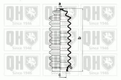 Комплект пылника, рулевое управление QUINTON HAZELL купить