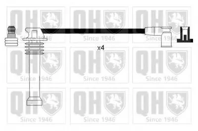 Комплект проводов зажигания CI QUINTON HAZELL купить