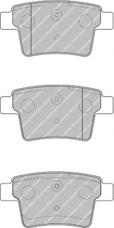 Комплект тормозных колодок, дисковый тормоз PREMIER FERODO купить