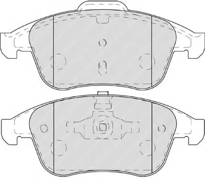Комплект тормозных колодок, дисковый тормоз PREMIER FERODO купить