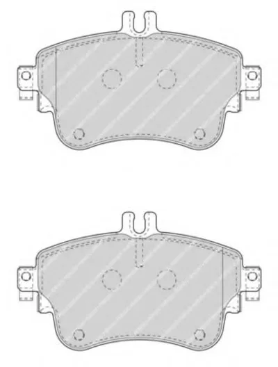 Комплект тормозных колодок, дисковый тормоз PREMIER FERODO купить