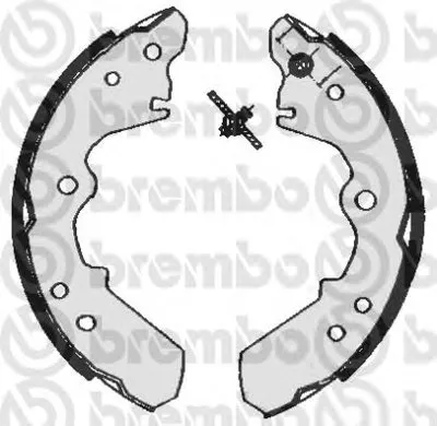 Комплект тормозных колодок BREMBO купить