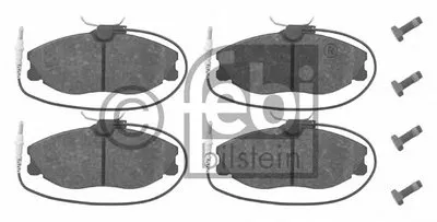 Комплект тормозных колодок, дисковый тормоз FEBI BILSTEIN купить