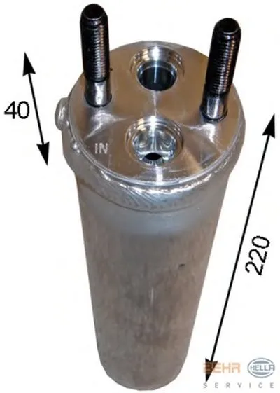 Осушитель, кондиционер BEHR HELLA SERVICE купить