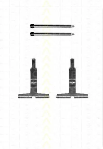 Комплектующие, колодки дискового тормоза TRISCAN купить