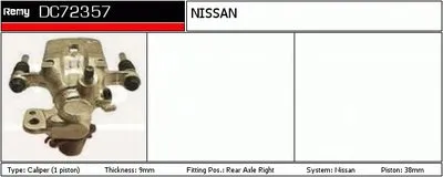 Тормозной суппорт Remanufactured REMY (Multiline) DELCO REMY купить