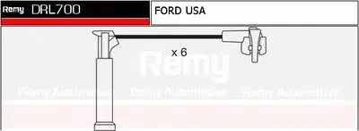 Комплект проводов зажигания Brand New REMY (Multiline) DELCO REMY купить