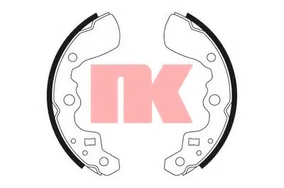 Комплект тормозных колодок NK купить