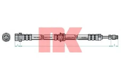 Тормозной шланг NK купить
