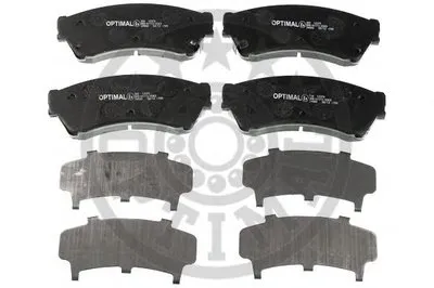 Комплект тормозных колодок, дисковый тормоз OPTIMAL купить