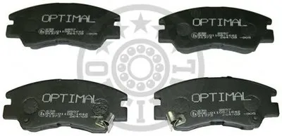 Комплект тормозных колодок, дисковый тормоз OPTIMAL купить