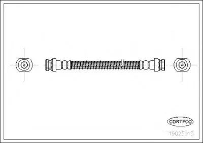 Тормозной шланг CORTECO купить