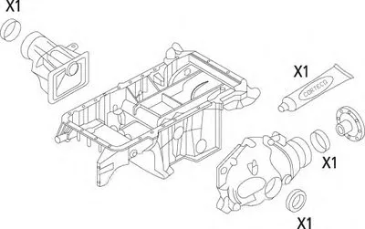 Комплект прокладок, дифференциал CORTECO купить