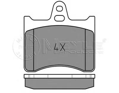 Комплект тормозных колодок, дисковый тормоз MEYLE купить