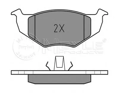 Комплект тормозных колодок, дисковый тормоз MEYLE купить