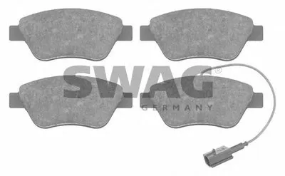 Комплект тормозных колодок, дисковый тормоз SWAG купить