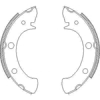 Комплект тормозных колодок REMSA купить