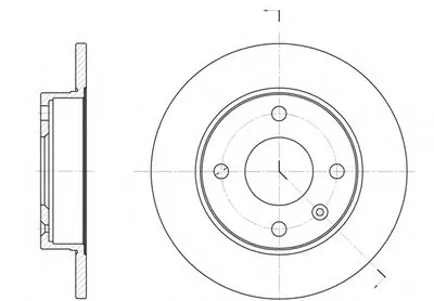 Тормозной диск REMSA купить