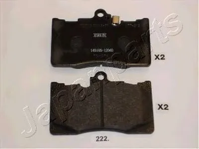 Комплект тормозных колодок, дисковый тормоз JAPANPARTS купить