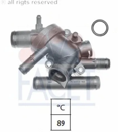 Термостат, охлаждающая жидкость FACET купить