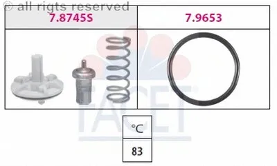Термостат, охлаждающая жидкость FACET купить
