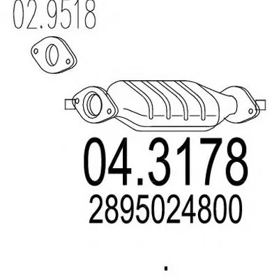 Катализатор для переоборудования MTS купить
