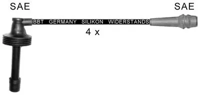 Комплект проводов зажигания BBT купить