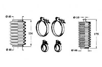 Комплект пылника, рулевое управление OCAP купить