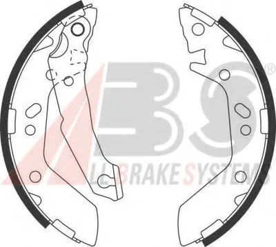 Комплект тормозных колодок A.B.S. купить