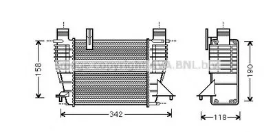 Интеркулер AVA QUALITY COOLING купить
