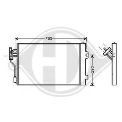 Конденсатор, кондиционер DIEDERICHS купить