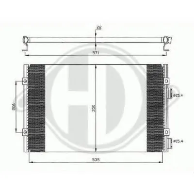 Конденсатор, кондиционер DIEDERICHS купить