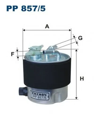 Топливный фильтр FILTRON купить
