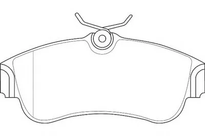 Комплект тормозных колодок, дисковый тормоз DURON купить