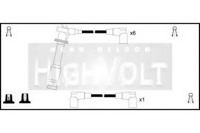 Комплект проводов зажигания HighVolt STANDARD купить