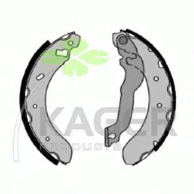 Комплект тормозных колодок KAGER купить