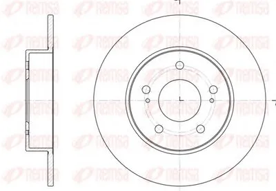 Тормозной диск KAWE купить