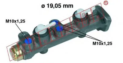 целиндер ручного тормоза fri.tech. купить