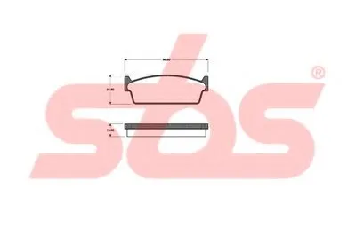 Комплект тормозных колодок, дисковый тормоз sbs купить