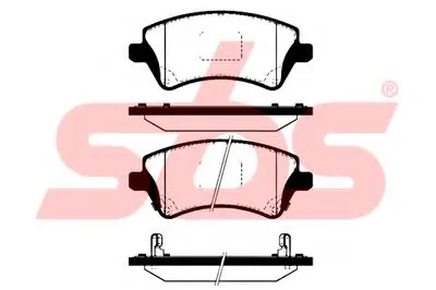 Комплект тормозных колодок, дисковый тормоз sbs купить