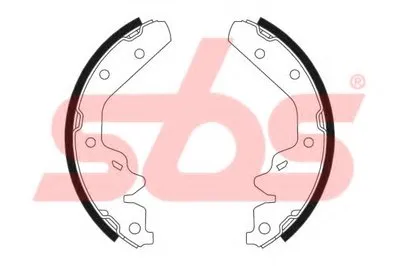 Комплект тормозных колодок sbs купить
